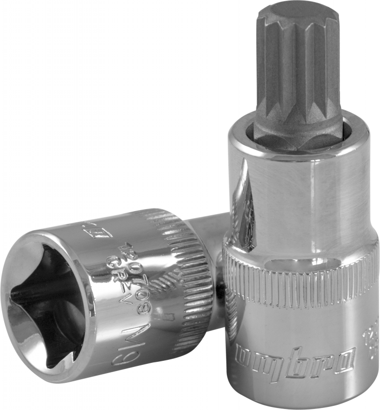 Насадка торцевая 1/2"DR с вставкой-битой SPLINE, M9