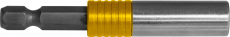Держатель для вставок-бит 1/4"HDR магнитный с дополнительной фиксацией, 67 мм