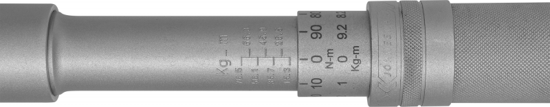 Динамометрический ключ 3/4"DR, 100-700 Нм
