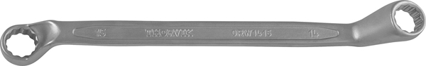 Набор ключей накидных 75° в сумке 6-27 мм, 8 предметов